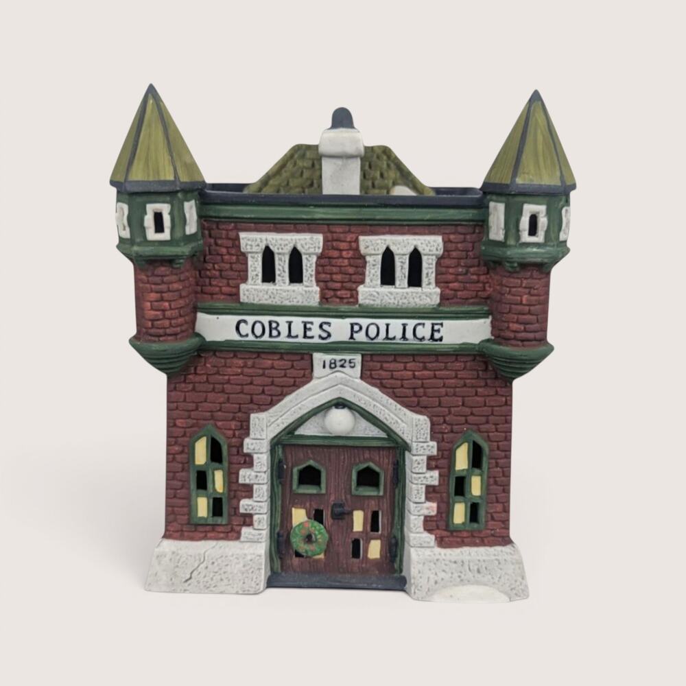 1989 Department 56 Cobles Police Station Dickens Village